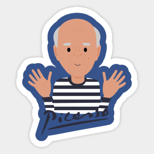 Picasso kawaii Sticker